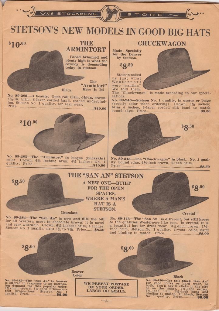 Western Ranch Outfitters / Stockmens Catalogs Page 7 The Fedora Lounge